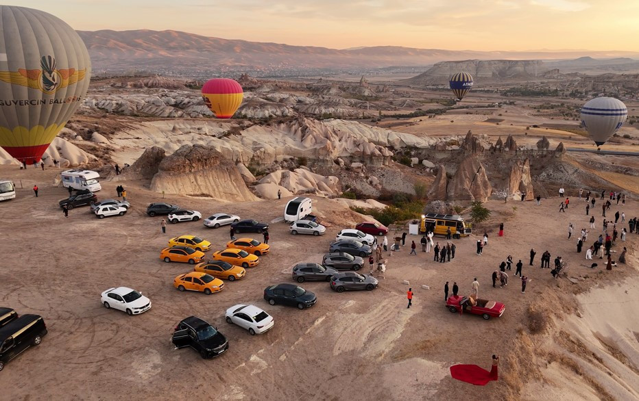 Ramazan Bayramı’nda Kapadokya ziyaretçi akınına uğradı