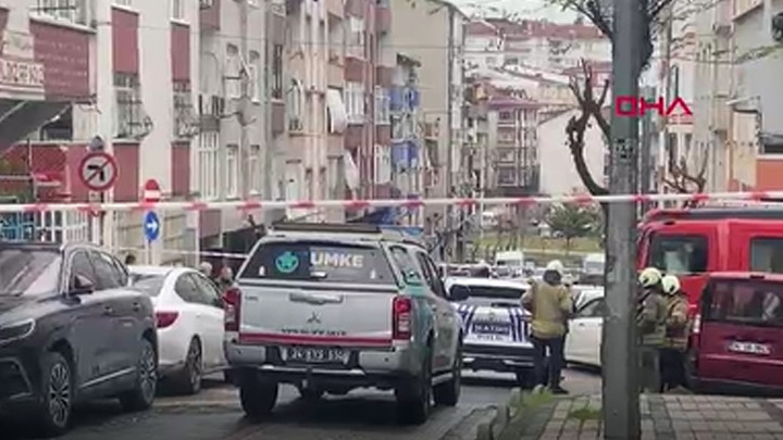 Bağcılar'da iş yerinde yangın tüpü dolumu sırasında 5 kişi zehirlendi! Ekipler sevk edildi