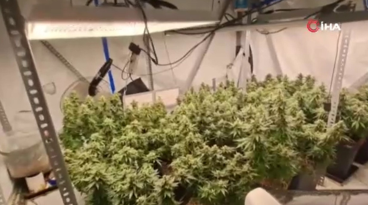 Evleri uyuşturucu serasına, tuvaletleri laboratuvara çevirmişler... 36 kişi gözaltına alındı, 3 tutuklama