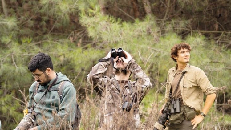 Üniversitede vahşi yaşam… Öğrenciler kampusta yaban hayatının peşinde