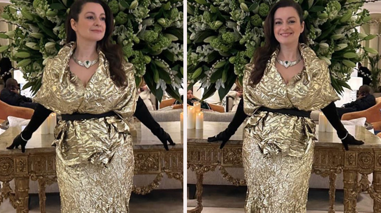 Görkemli düğününde bile ucuz bir gelinlik giymişti... Sosyete gecesinde kimseden geri kalmamak için hiçbir masraftan kaçınmadı!