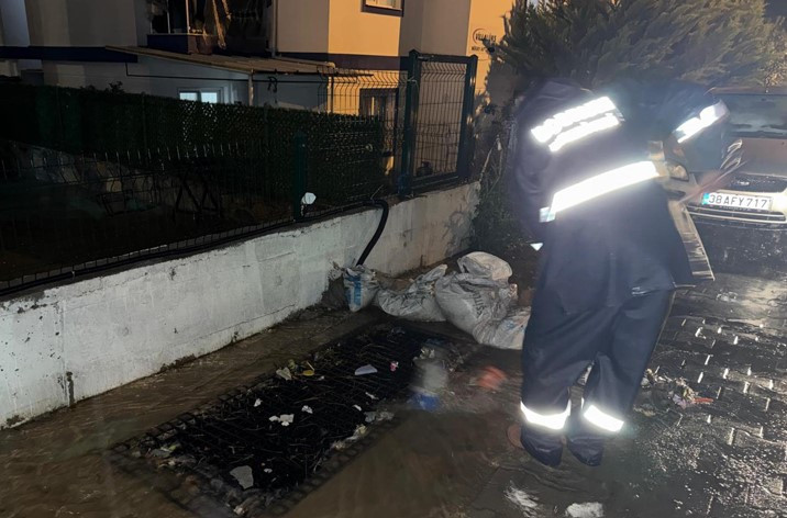 Bodrum’a 24 saatte metrekareye 50 kilogram yağış düştü