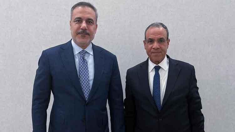 Dışişleri Bakanı Hakan Fidan Mısırlı mevkidaşı Abdulati ile görüştü