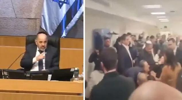 İsrail meclisinde siren paniği! Milletvekilleri sığınaklara gitti