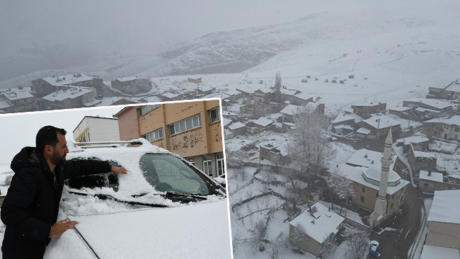 Kar yağışı başladı: Her yer beyaza büründü! 14 ilde kar yağışı ve sağanak uyarısı | 'Baharı beklerken kış geri geldi'