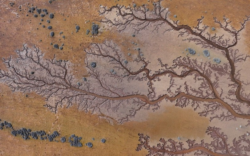 Ressam çalışması değil! Görenler manzaraya hayran kaldı