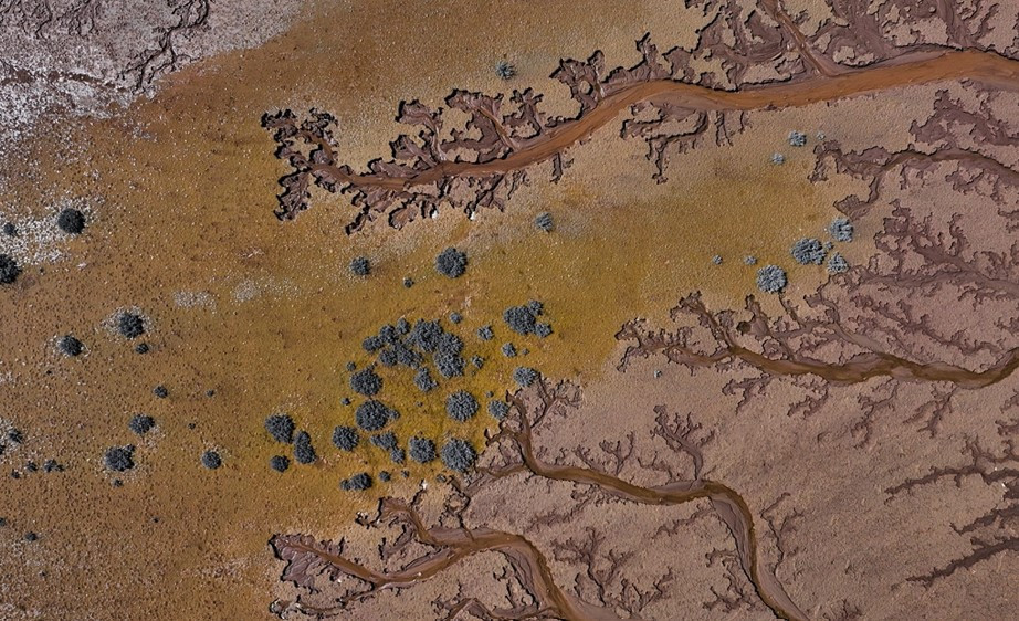 Ressam çalışması değil Görenler manzaraya hayran kaldı