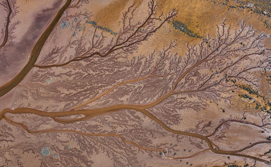 Ressam çalışması değil Görenler manzaraya hayran kaldı