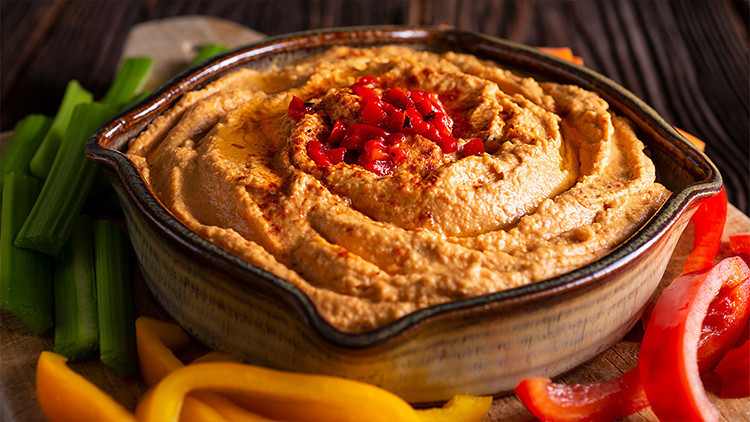 Köz Biberli Humus Tarifi