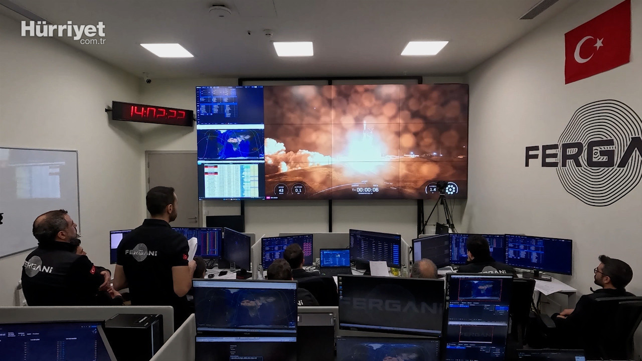 Fergani’nin beşinci uydusu uzayda