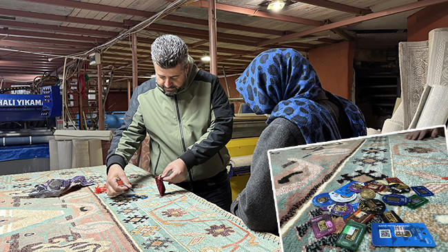 Zonguldak'ta halıdan 21 gram çıktı: 'İlk kez böyle bir şey görüyorum'