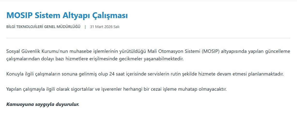 SGKDAN RESMİ AÇIKLAMA GELDİ.