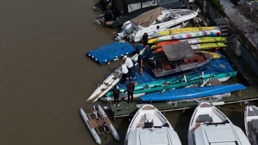 İstanbulda sağanak sonrası Boğazın rengi değişti