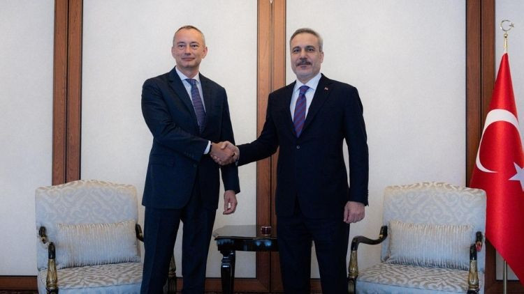 Bakan Fidan, Gazze Yüksek Temsilcisi Mladenov ile görüştü