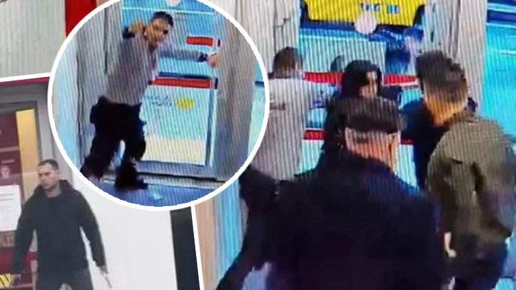 İşten çıkarılan güvenlik görevlisi bankada dehşet saçmıştı! Beşiktaş'taki korku dolu anlar kamerada