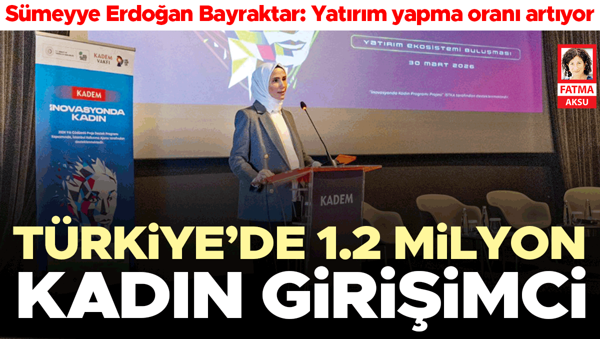 Türkiye’de 1.2 milyon kadın girişimci