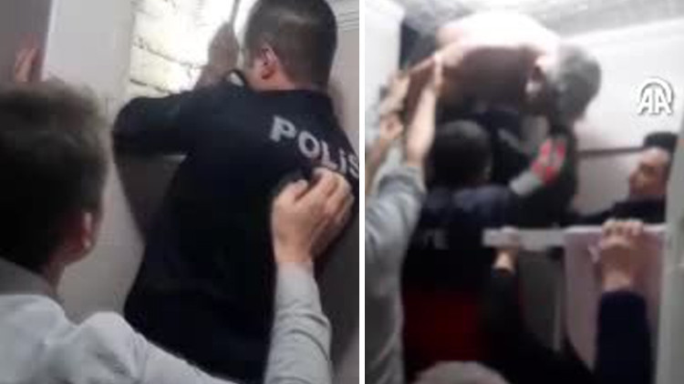 İşten eve dönen kadın neye uğradığını şaşırdı: Havalandırma boşluğundan böyle çıkardılar