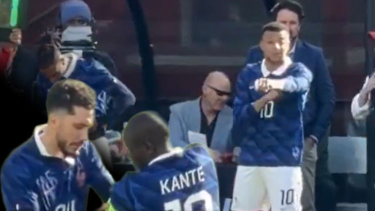 Kylian Mbappe'den Kante'ye saygısızlık! Büyük tepki topladı