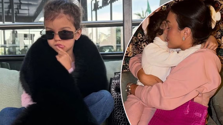 Zenginlik bu işte... Küçük kızı bile parayla oynuyor