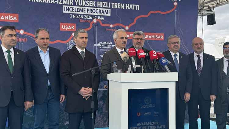 Bakan Uraloğlu: Ankara-İzmir arası 3 saat 30 dakikaya inecek