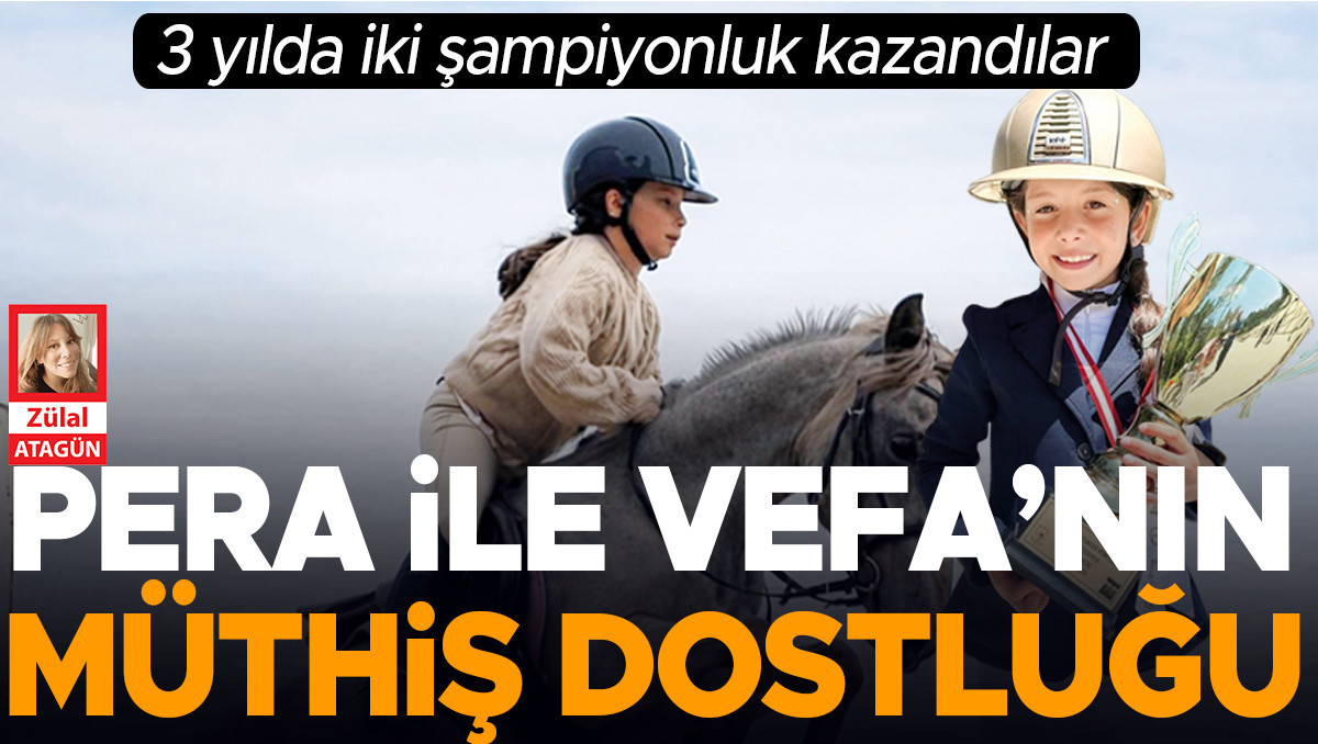 Yılkı atından şampiyon çıkaran sevgi... Pera’nın Vefası