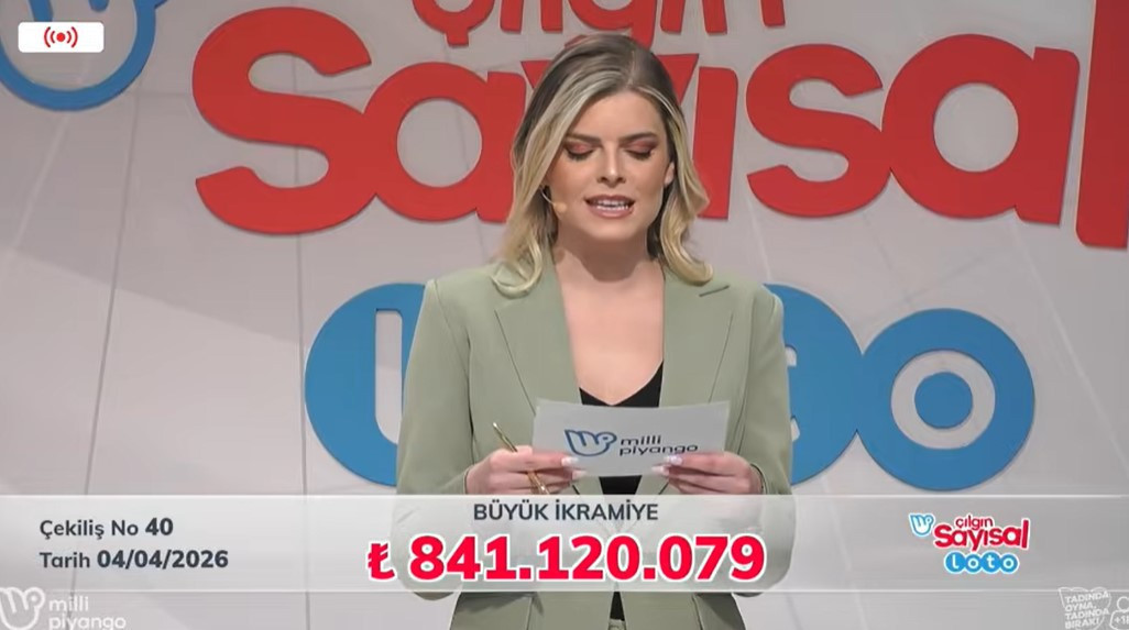 4 NİSAN 2026 ÇILGIN SAYISAL LOTO KAZANAN NUMARALAR