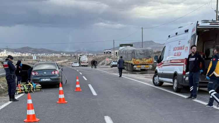 Nevşehir’de feci kaza! Çocuk öldü, anne ve baba yaralandı