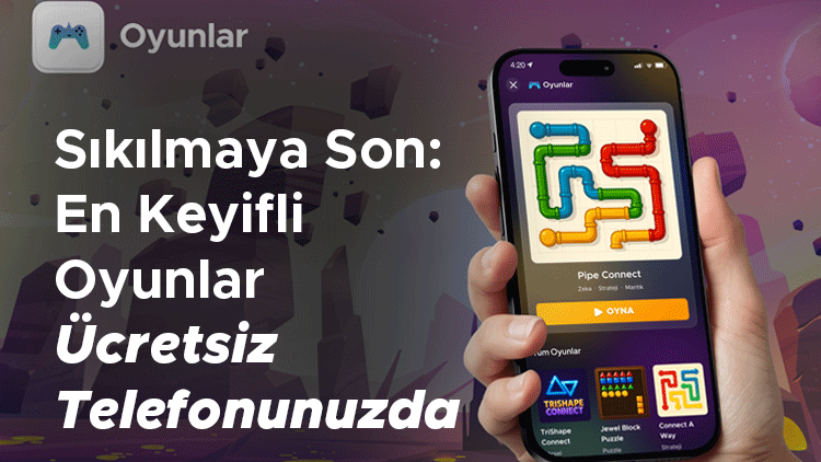 En popüler oyunlar indirme zahmeti olmadan, reklama boğulmadan telefonunuzda | Hayatınızın yeni asistanı Hürriyet Super App her anınızda yanınızda