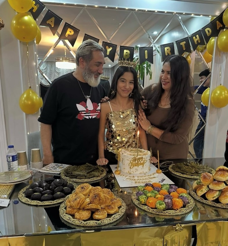 Arkanda dağ olacağım canım kızım