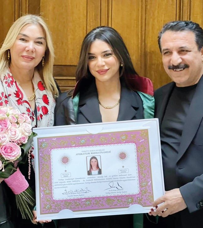 Latif Doğan kızının ‘Avukatlar Günü’nü kutladı