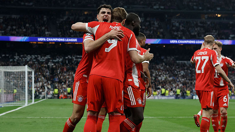 Real Madrid Bayern Münih maçından kare