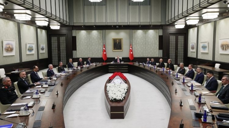 Milli Güvenlik Kurulu toplantısı sona erdi