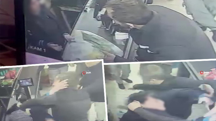 Olayın sebebi akıl alır gibi değil: Kasiyeri saçından tutup kafasını kasaya vurdu