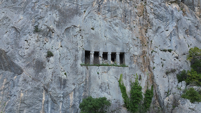 Samsun'da dağın içinde gizli! Helenistik döneme ait... Tarihe ışık tutuyor