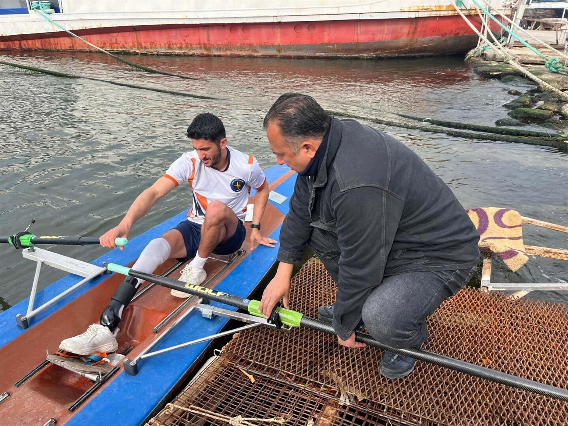 Sağ ayağını kaybeden Batuhan Taş, kürek sporuyla hayata tutundu Örnek olabileceğime inandım