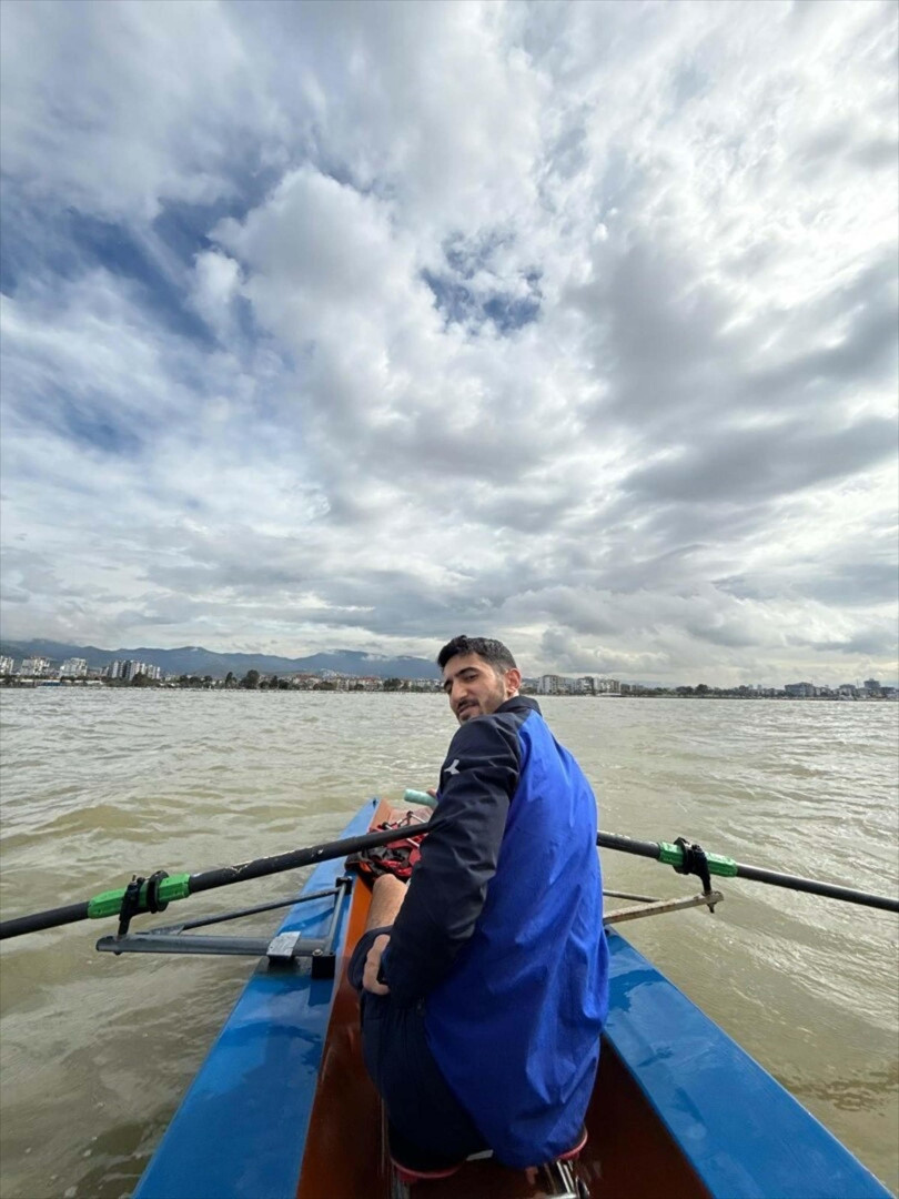 Sağ ayağını kaybeden Batuhan Taş, kürek sporuyla hayata tutundu Örnek olabileceğime inandım