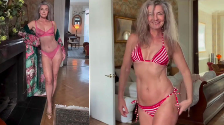 '61 yaşında her zamankinden daha güzelim'