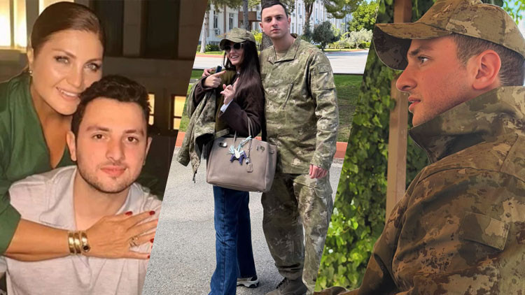 Sibel Can'ın oğlu asker oldu