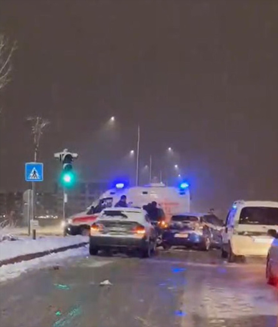 ZİNCİRLEME KAZA OLDU