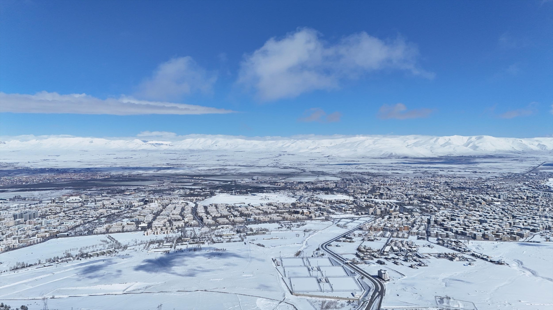 ERZURUM VE ARDAHANDA KAR YAĞIŞI