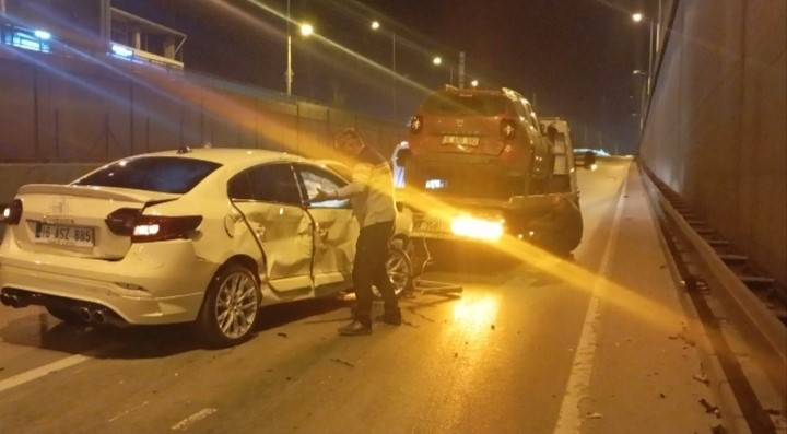 Bursa'da zincirleme kaza: 6 yaralı