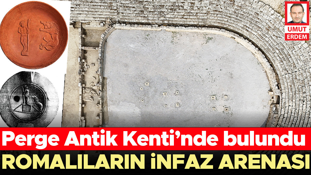 Perge Antik Kenti’nde bulundu… Romalıların infaz arenası