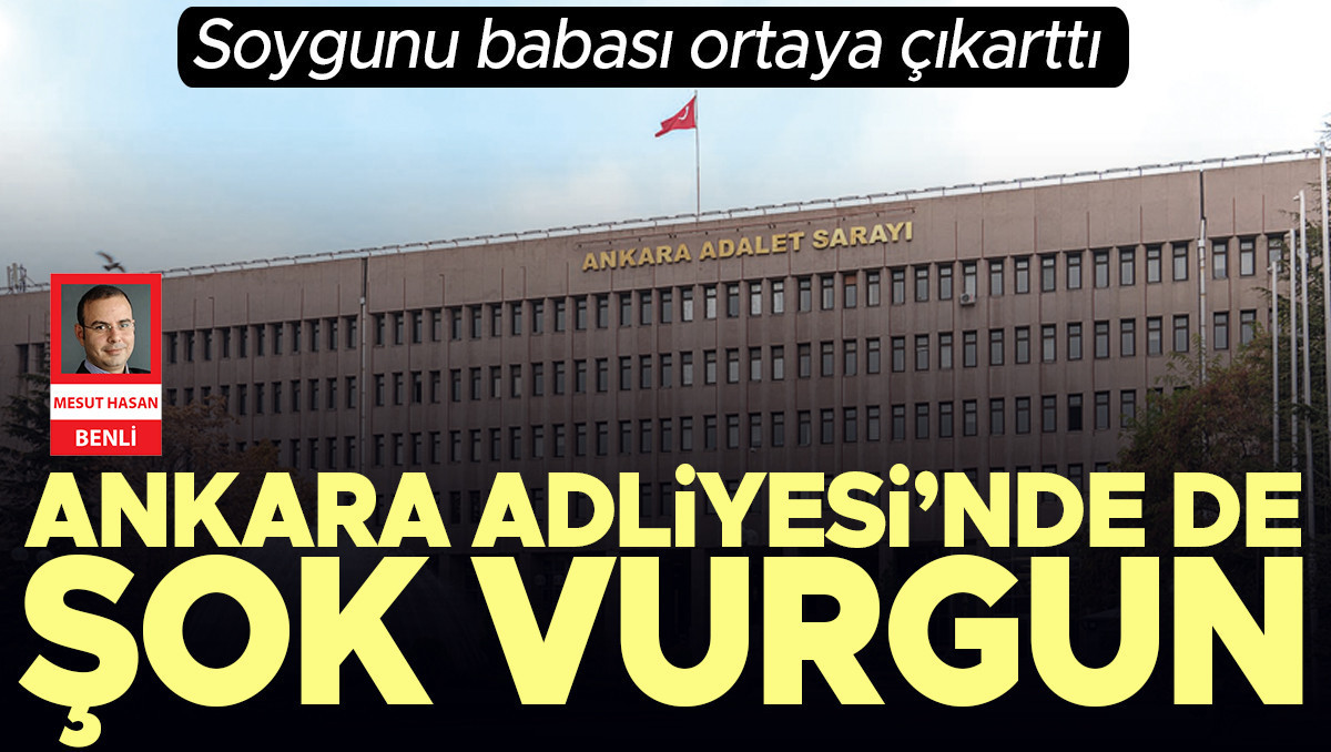 Soygunu babası ortaya çıkarttı