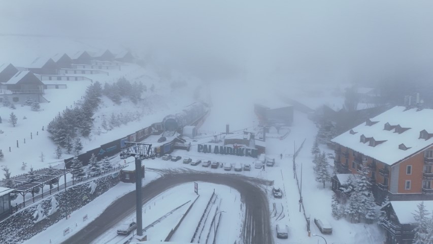  Kayak merkezinde sezon 30 Nisana kadar uzadı