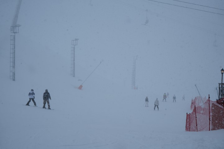  Kayak merkezinde sezon 30 Nisana kadar uzadı