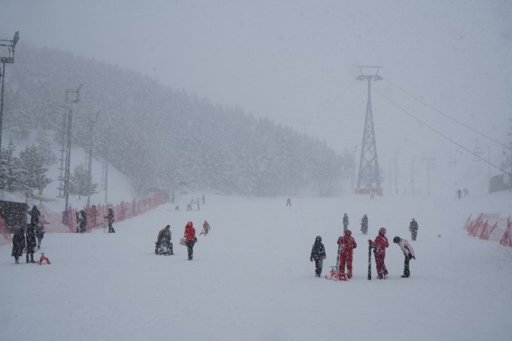  Kayak merkezinde sezon 30 Nisana kadar uzadı