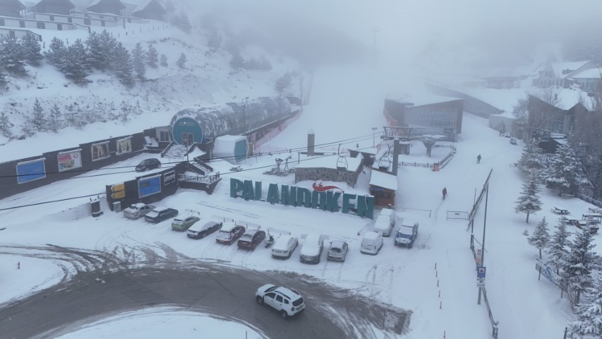  Kayak merkezinde sezon 30 Nisana kadar uzadı