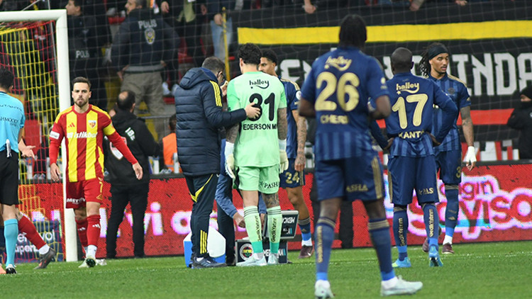 Fenerbahçe açıkladı: Ederson'a yabancı madde atmıştı! Seyirden men edildi