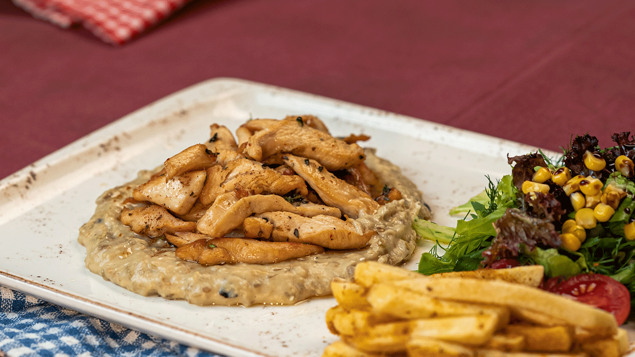 Beğendili tavuk sote tarifi