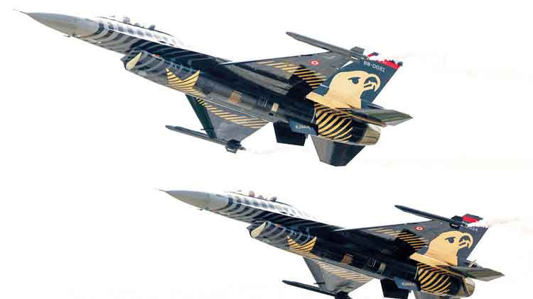 ‘SOLOTÜRK’ün 15. yılına F-16’lı kutlama